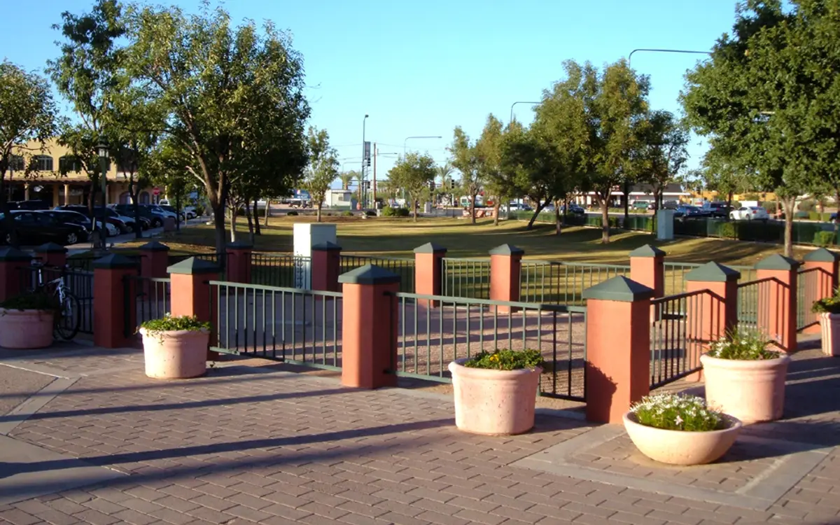 Dr. A.J. Chandler Park in downtown Chandler, Arizona