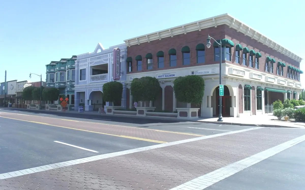 Gilbert's Heritage District in Gilbert, Arizona